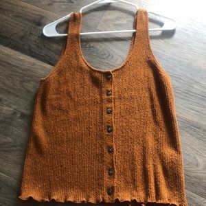 Brand new Madewell cotton/nylon sweater tank
